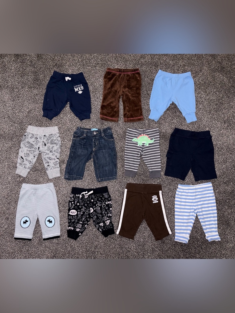 0-3 Months Pants